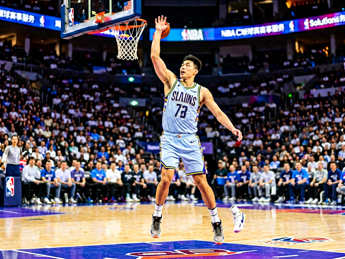 NBA篮球比赛精彩瞬间